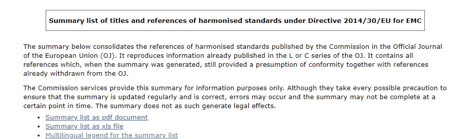Summary list of titles and references of harmonised standards.jpg